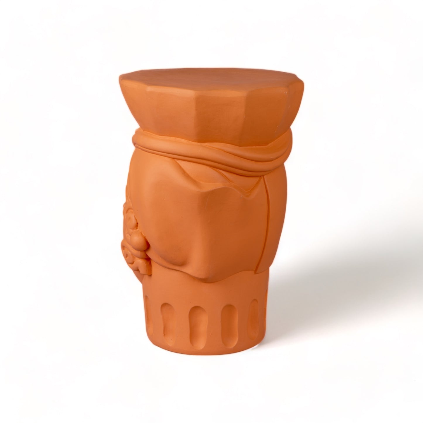 Magna Graecia Terracotta Stool Woman