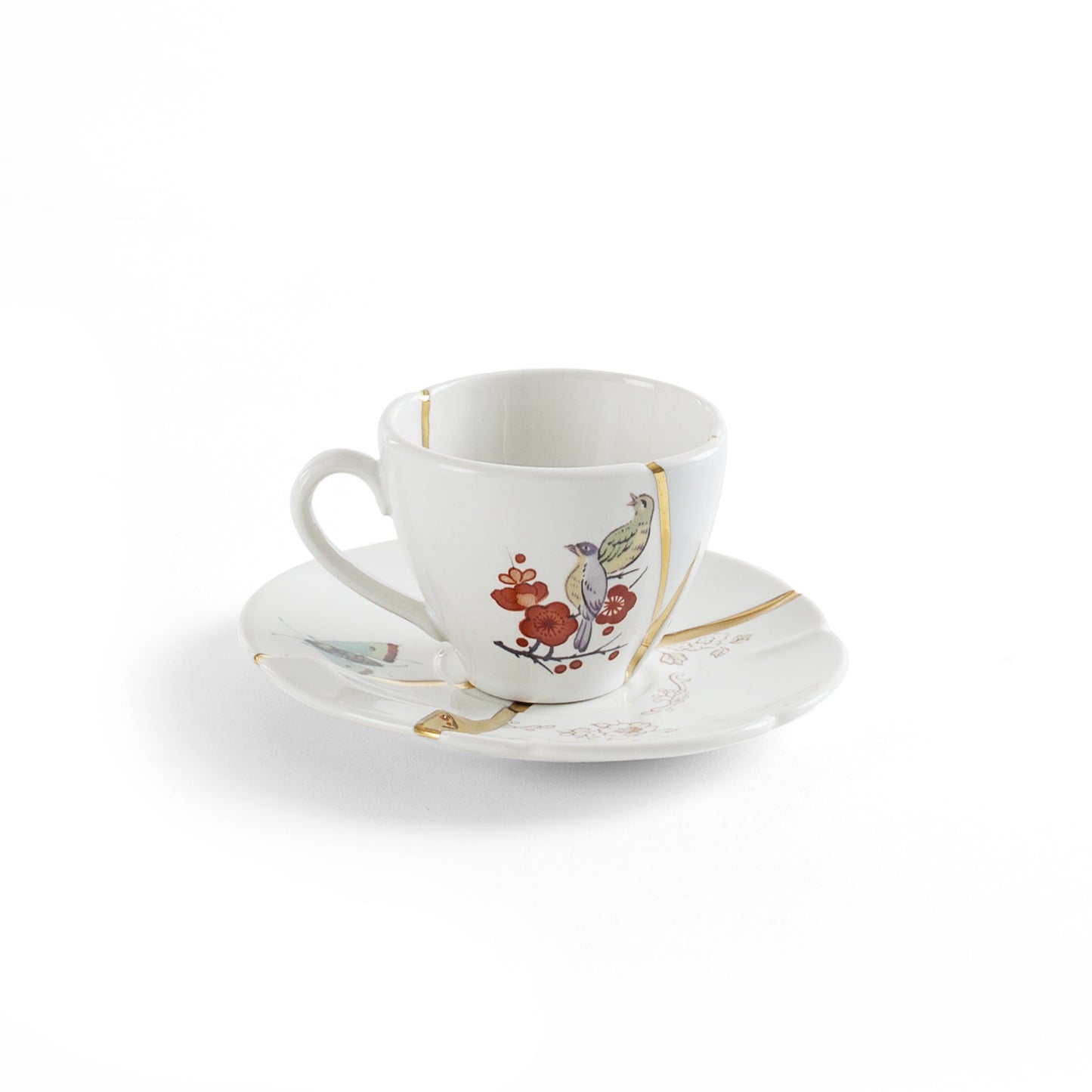 Kintsugi Coffee cup with saucer 02