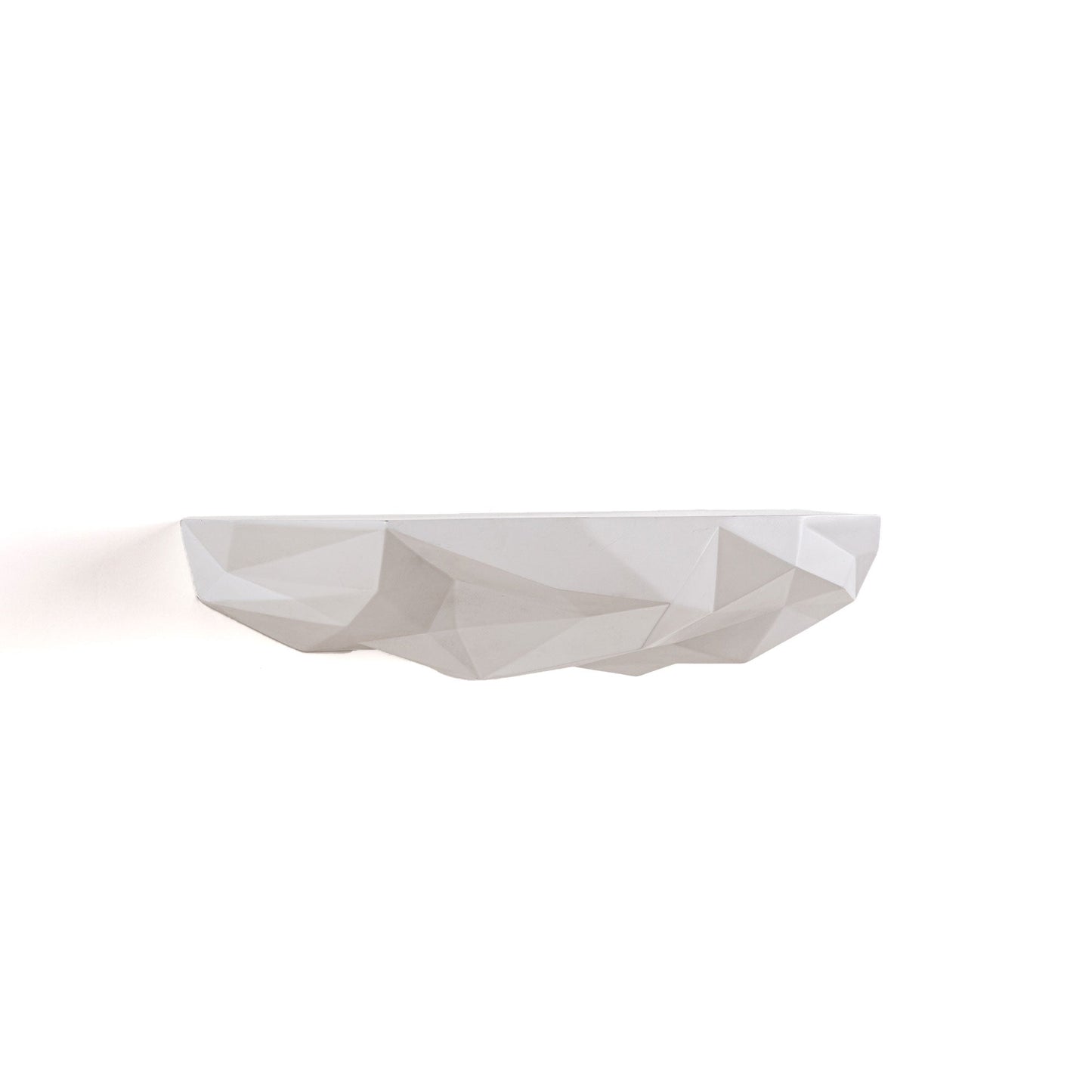 Space Rocks Shelf Medium White