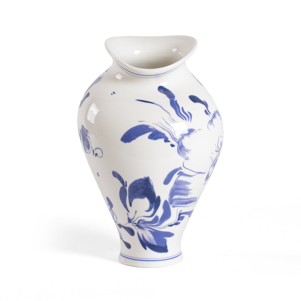 Classics on acid - FLORAL DELFT vase