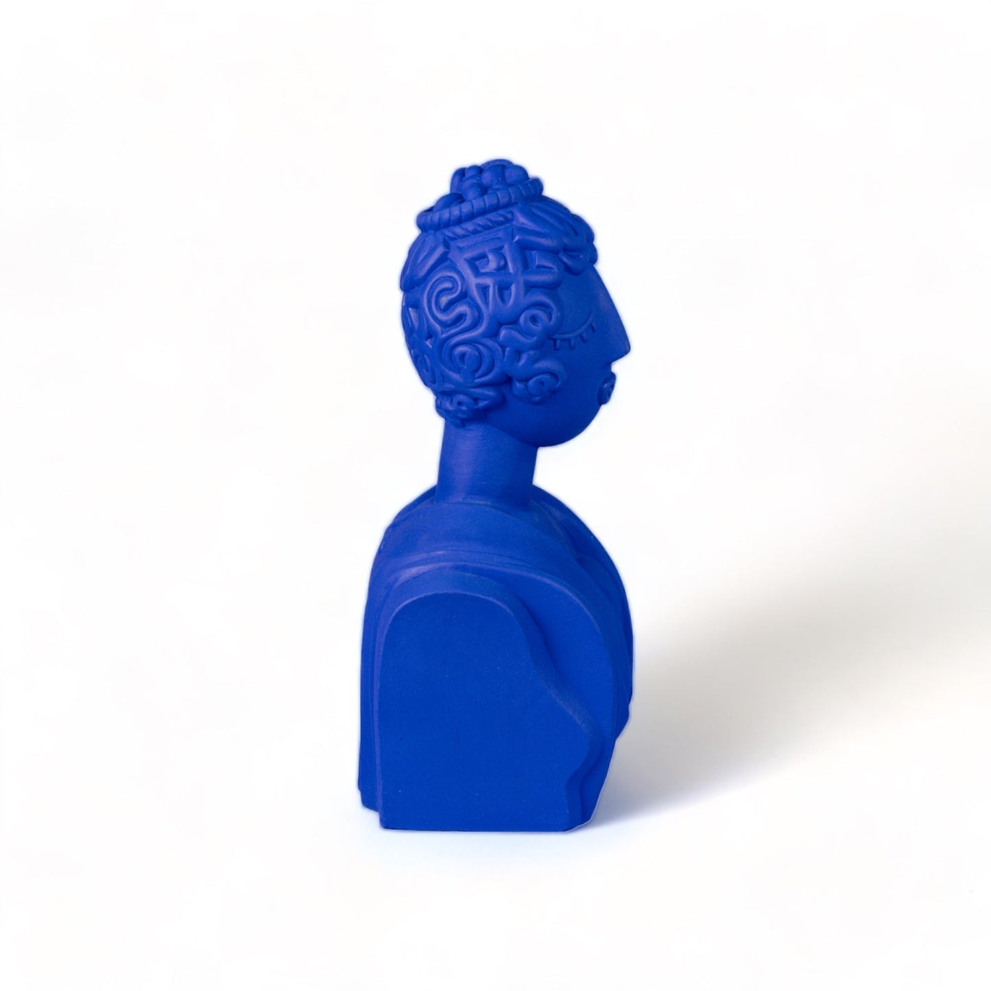 Terracotta Bust Poppea Blue