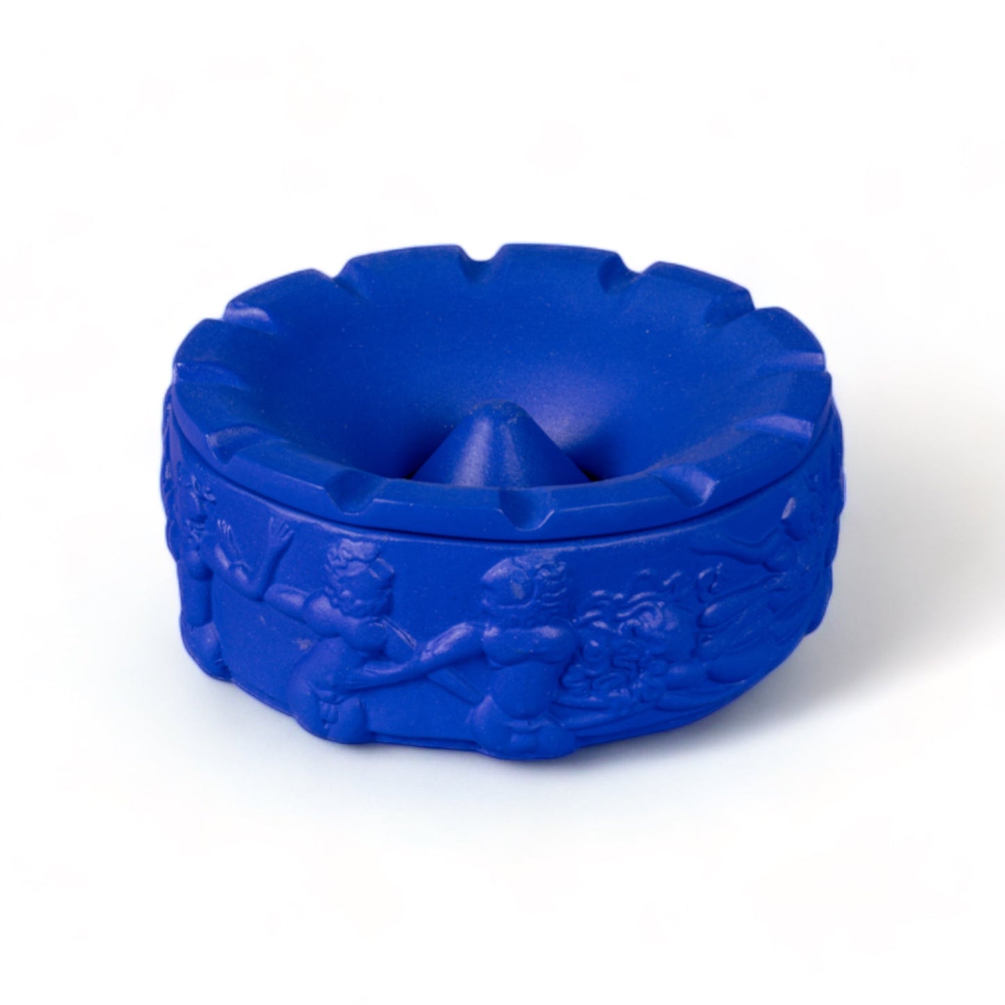 Terracotta Ashtray Dialogues Blue