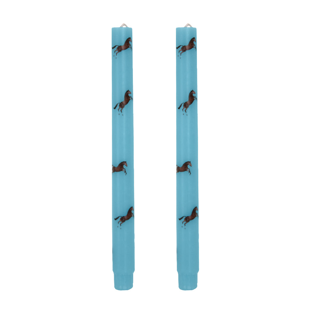 TOILETPAPER Set of 2 Stem Candles HORSE