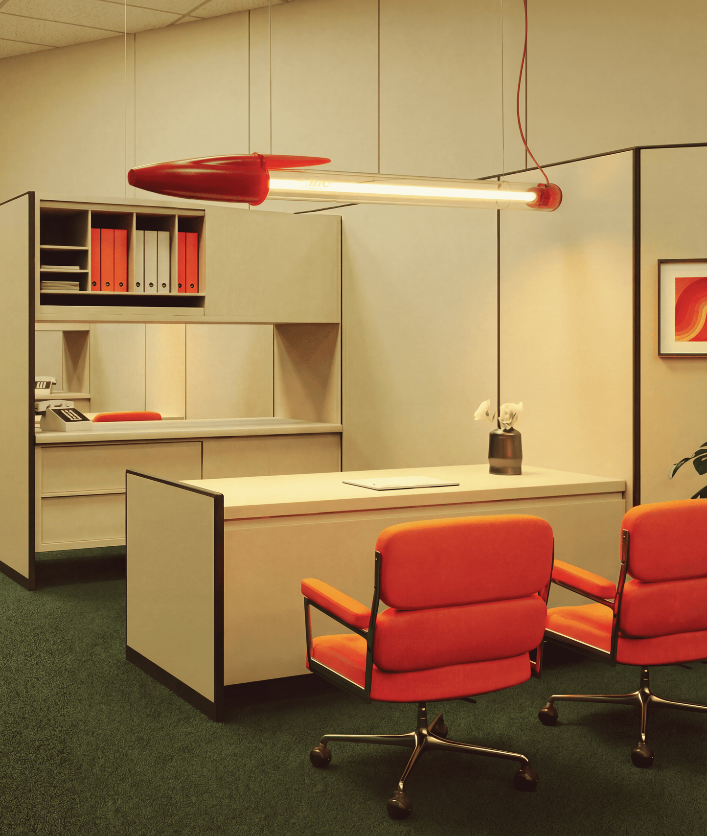BIC LAMP - RED