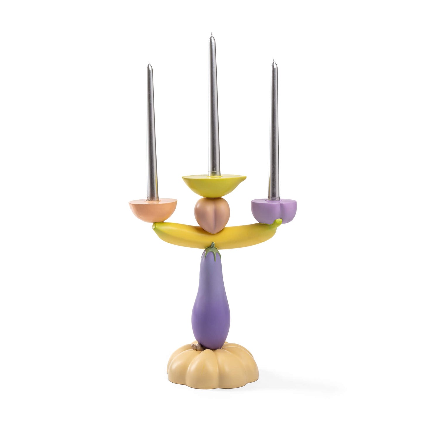 Vitamin Aubergine Candelabra