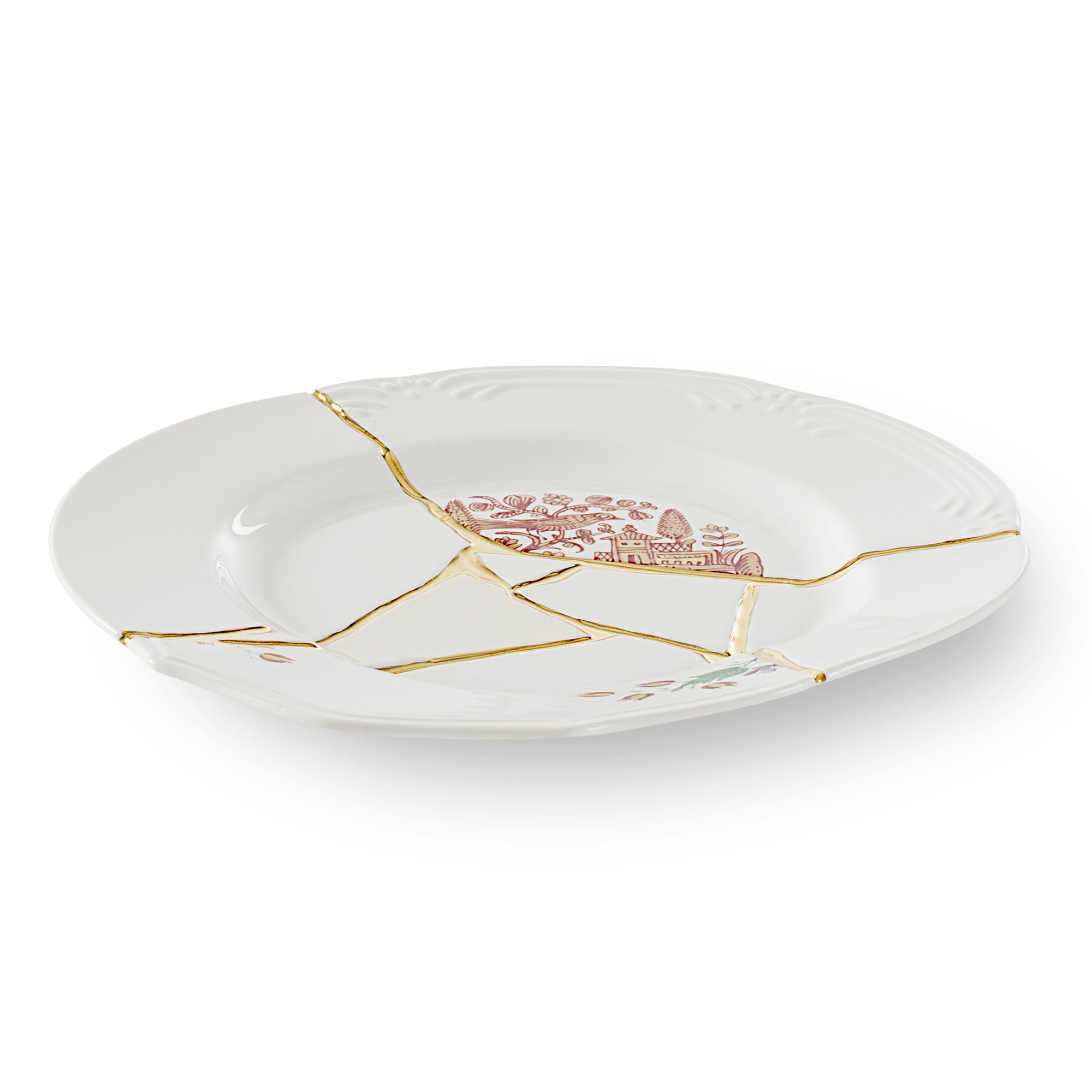 【新品未使用】 SELETTI kintsugi プレート Kintsugi Dinner Plate - N'3” | Unique Plate from Seletti