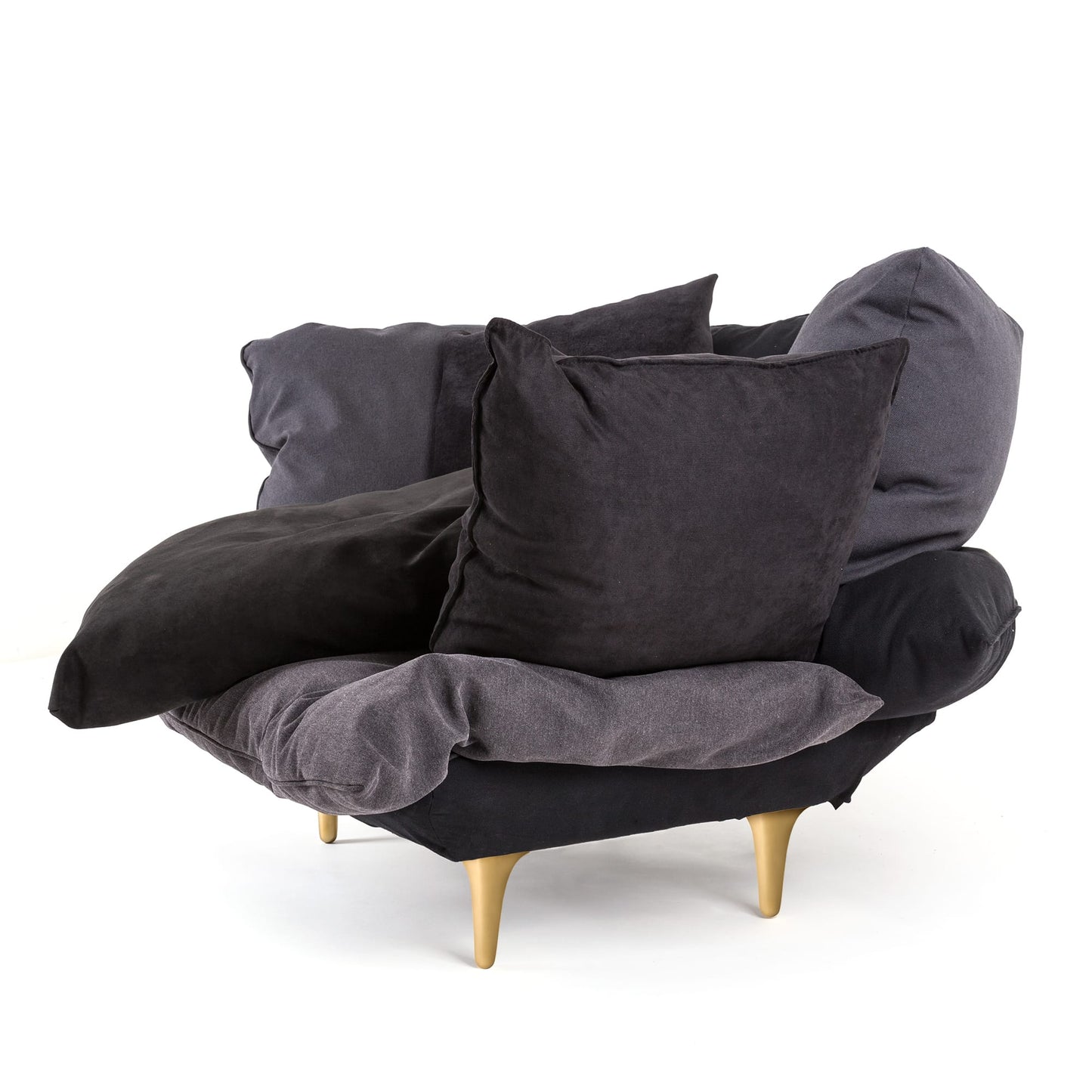 Comfy Armchair Charcoal Grey