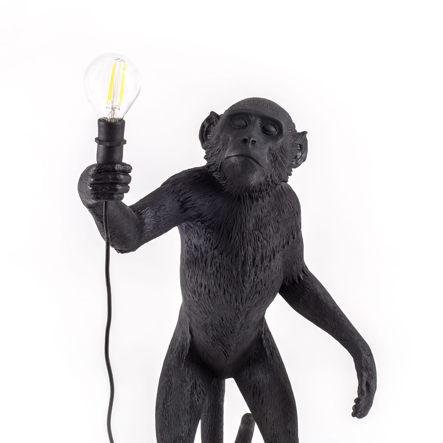 The Monkey Lamp Black Standing Version