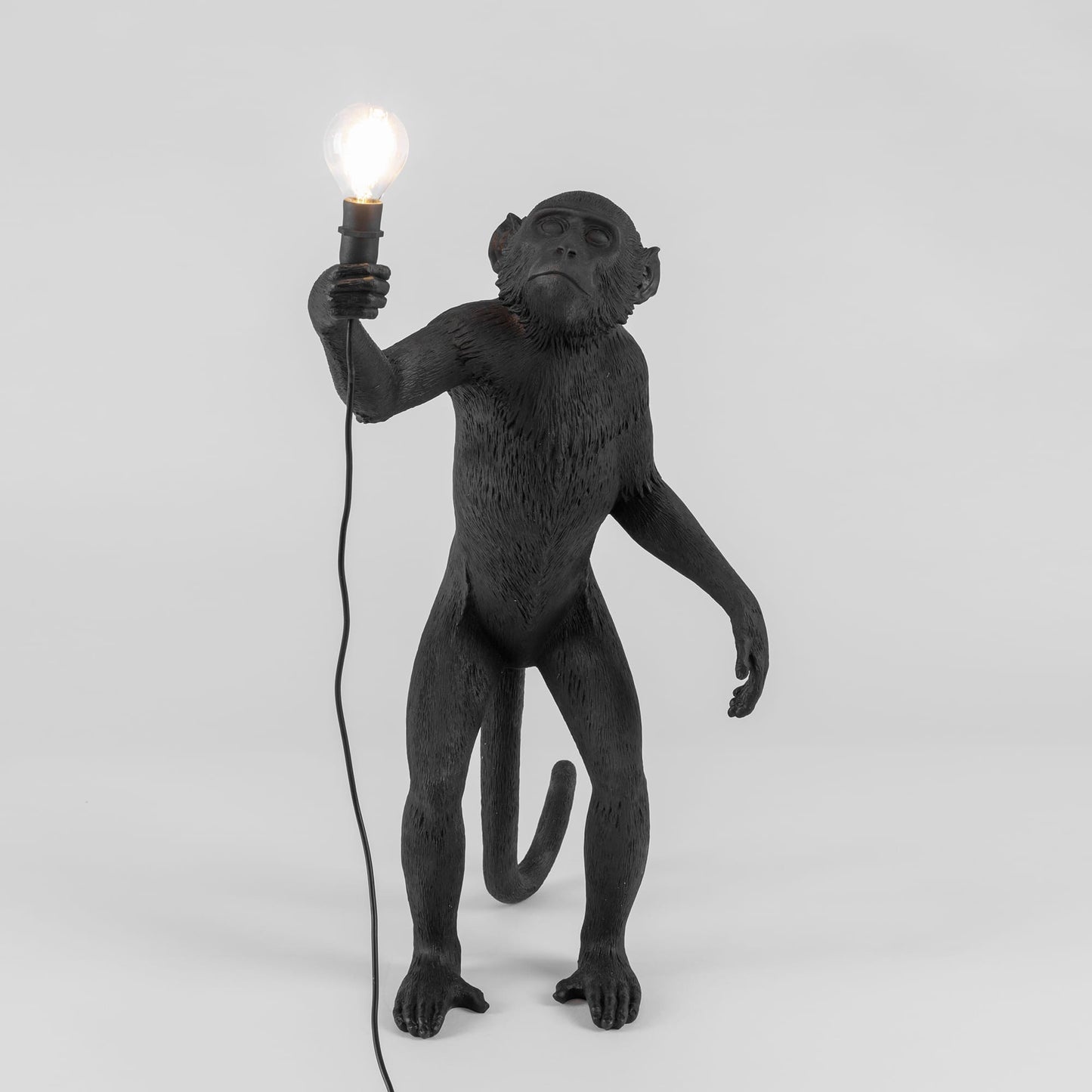 The Monkey Lamp Black Standing Version