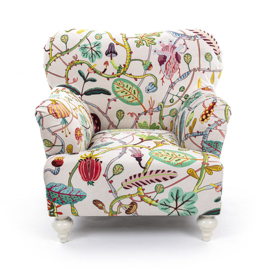 Botanical Diva Armchair White