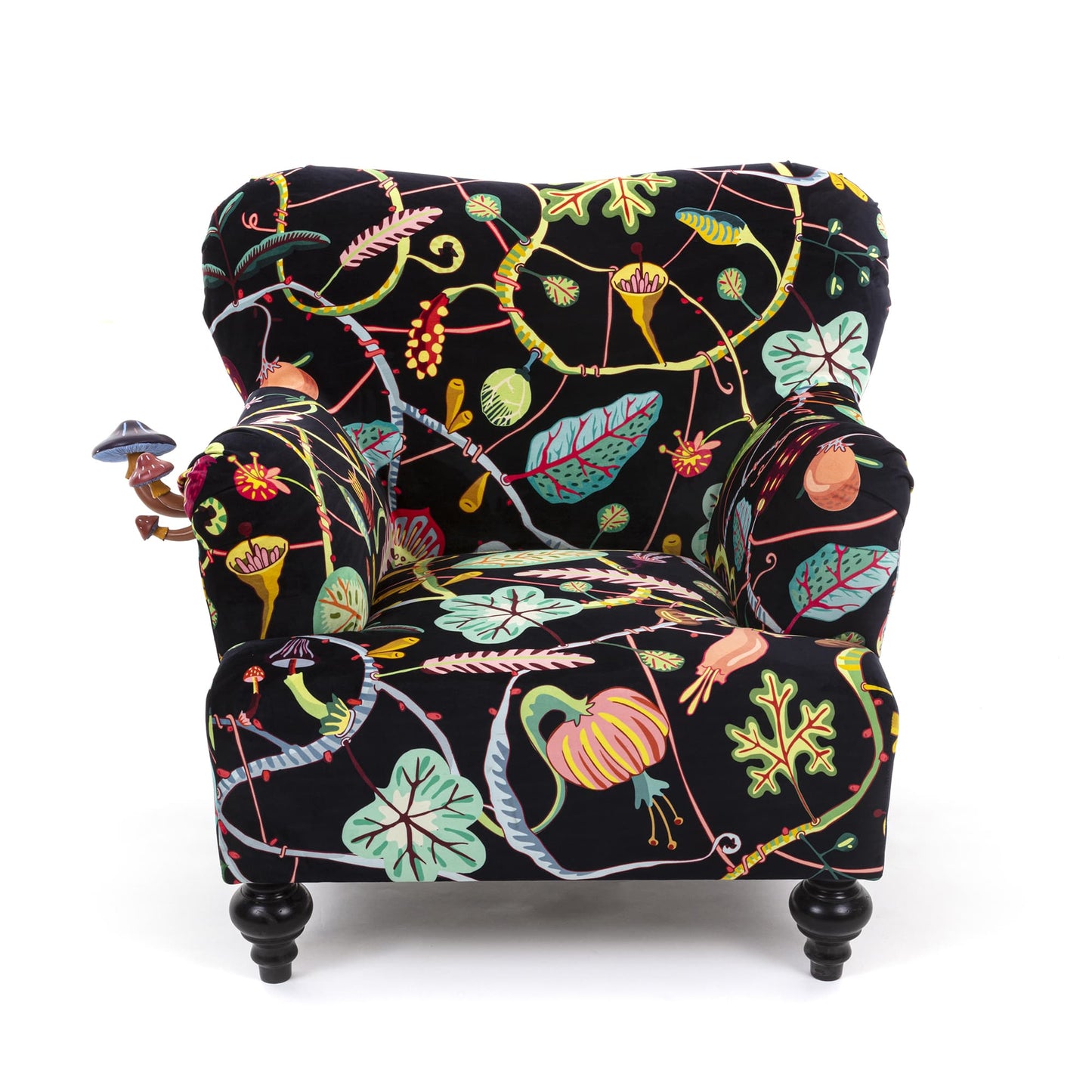 Botanical Diva Armchair Black