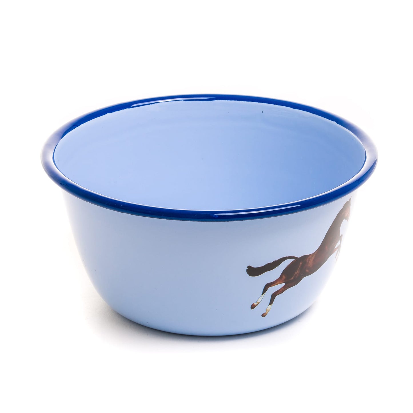 Enamel Bowl Horse