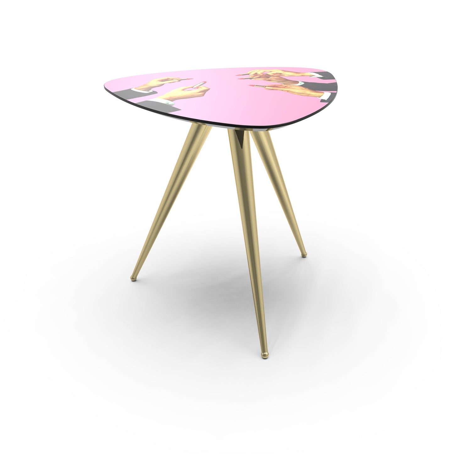 Side Table Pink Lipsticks