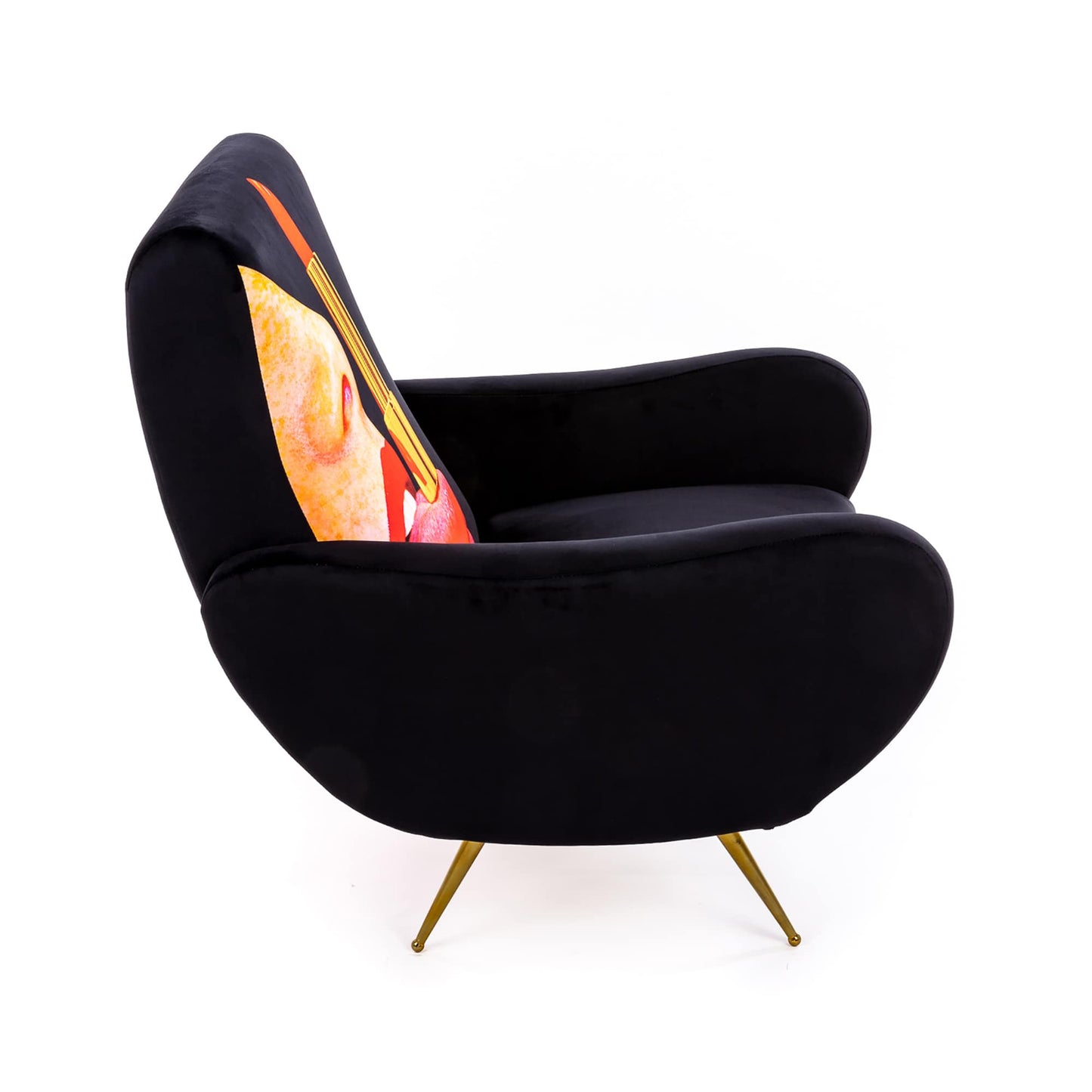 Armchair Tongue Black